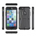 iPhone 6 6s 4.7 - Armor Tank HEAVY DUTY Built-in Screen Protector Rugged Full Body Protective Durable Hybrid Case with Kick Stand - Gray